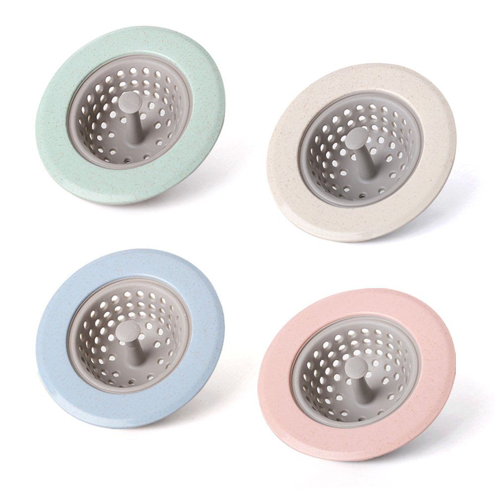 4 PCS Kitchen Silicone Sink Strainer Garbage Disposal Strainer Sink Drain — image 1