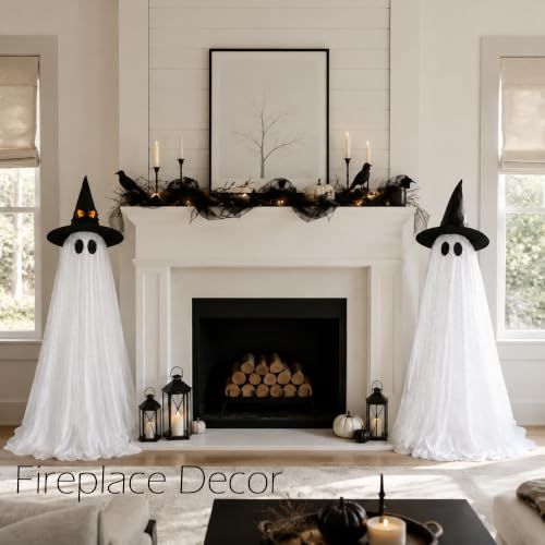 Halloween Ghost Lights for Outdoor Porch view 2