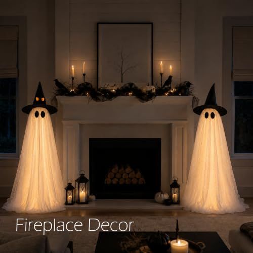 Halloween Ghost Lights for Outdoor Porch view 3