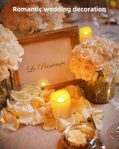 Flickering LED Candles for Wedding view 2