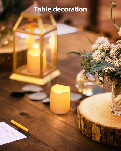 Flickering LED Candles for Wedding view 5