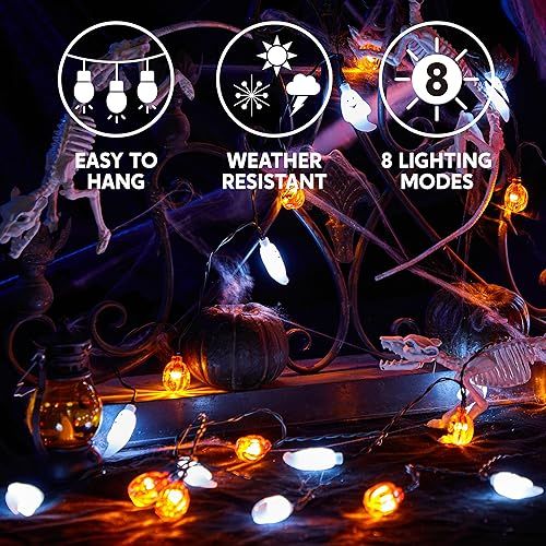 Halloween String Lights for Indoor & Outdoor view 2