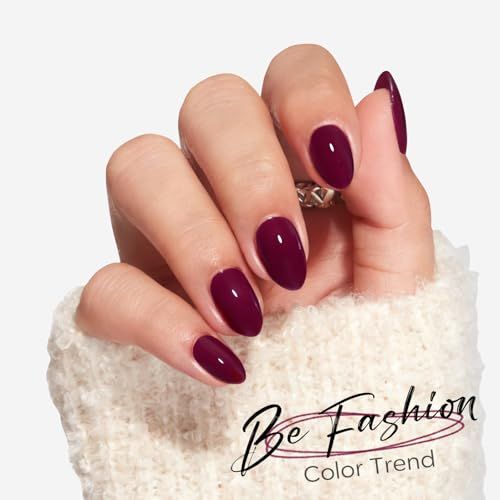 Press-On Nails Kit: Oval Shaped False Nails For DIY Manicure view 3