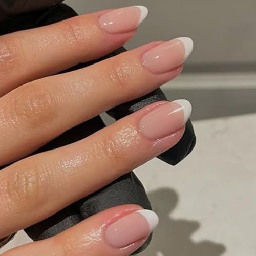 French Manicure Nail Set for Salon & Home DIY Nail Art view 2
