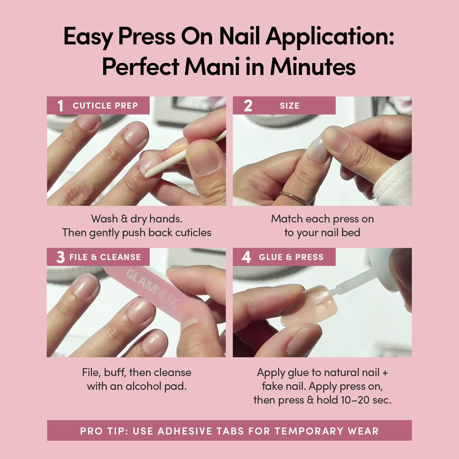 24pcsAt-home Nail Styling Sets for Daily Wear view 8