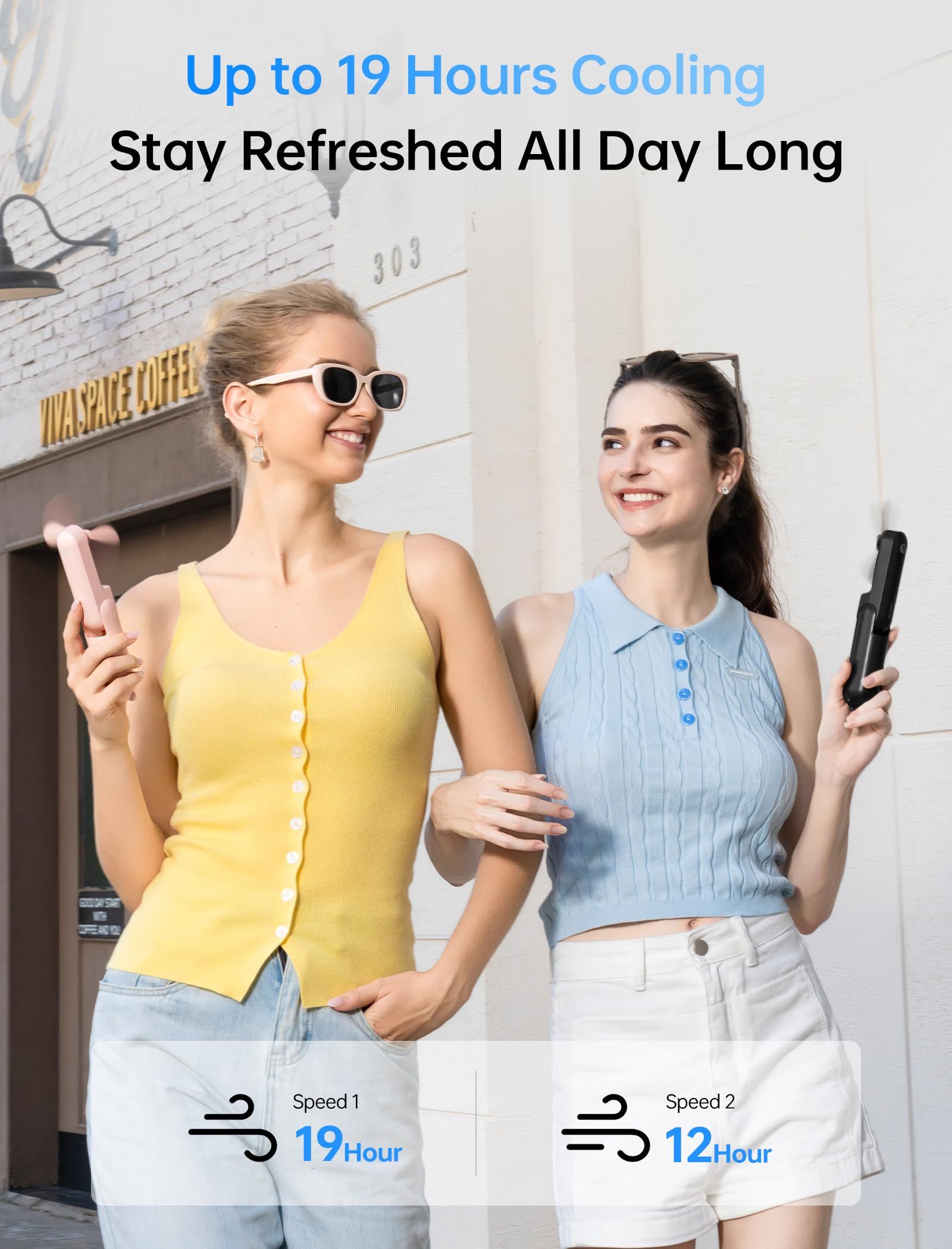 3-in-1 portable fan for cooling view 3