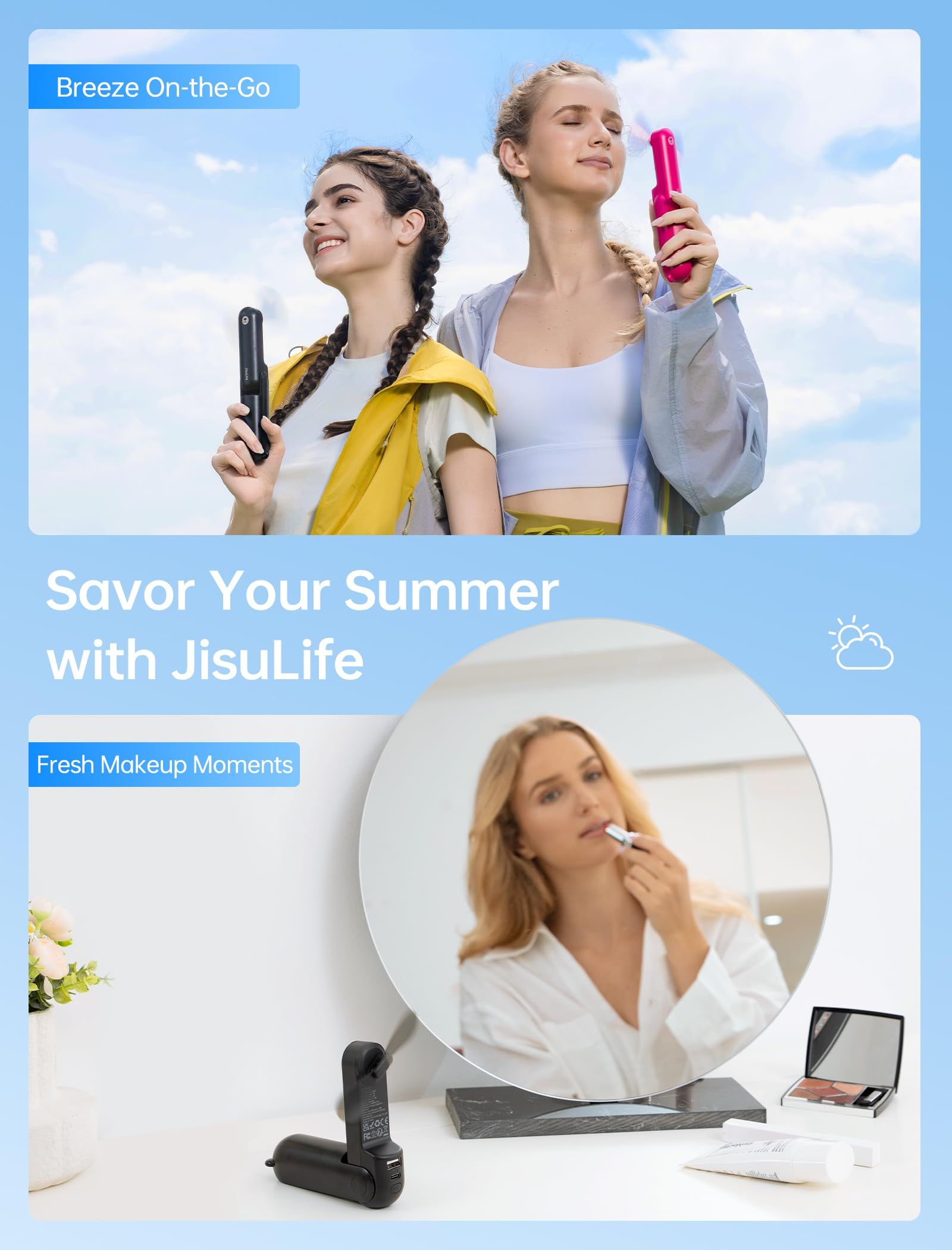 3-in-1 portable fan for cooling view 6