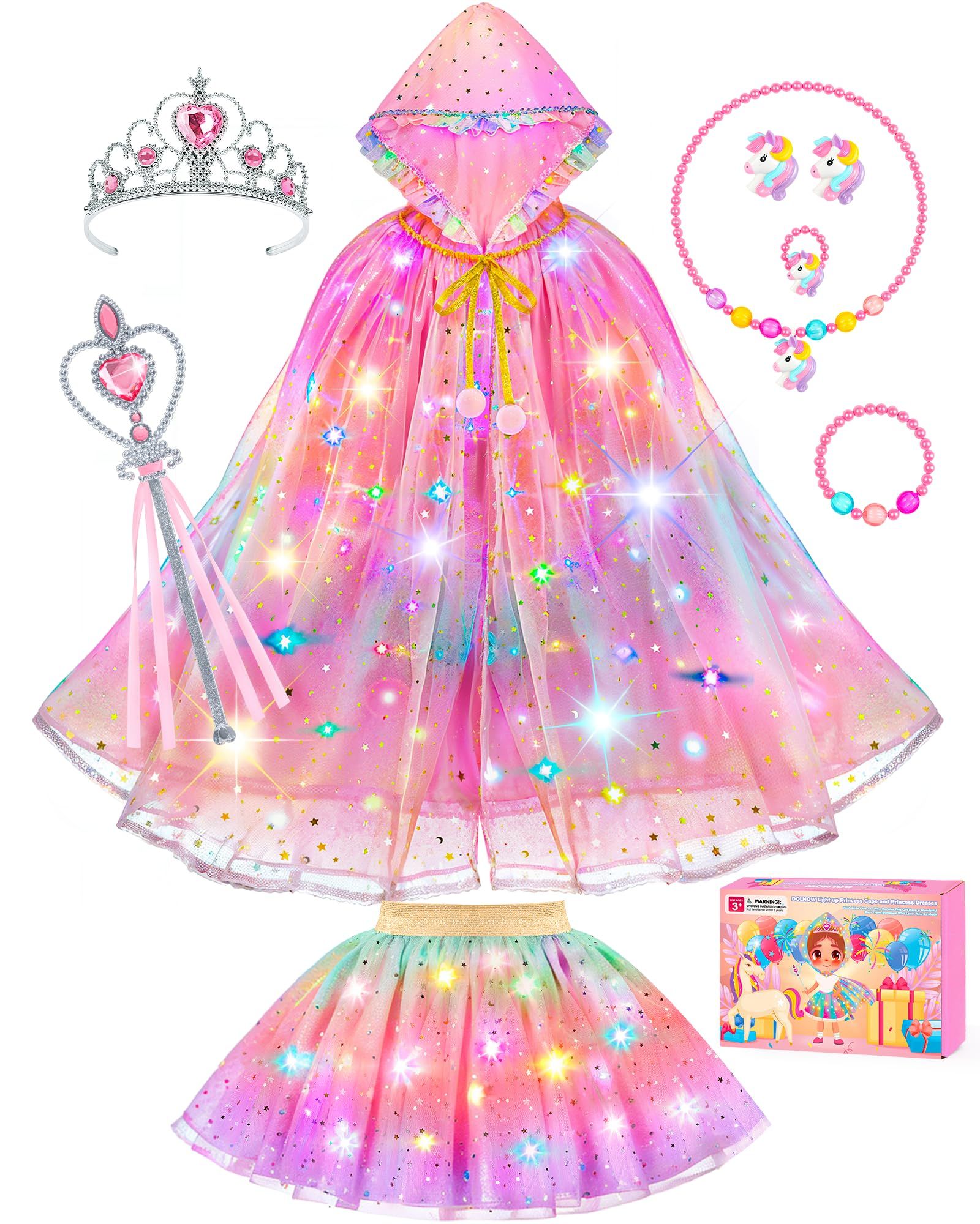 Girls Princess Role Play Set for Birthday Parties