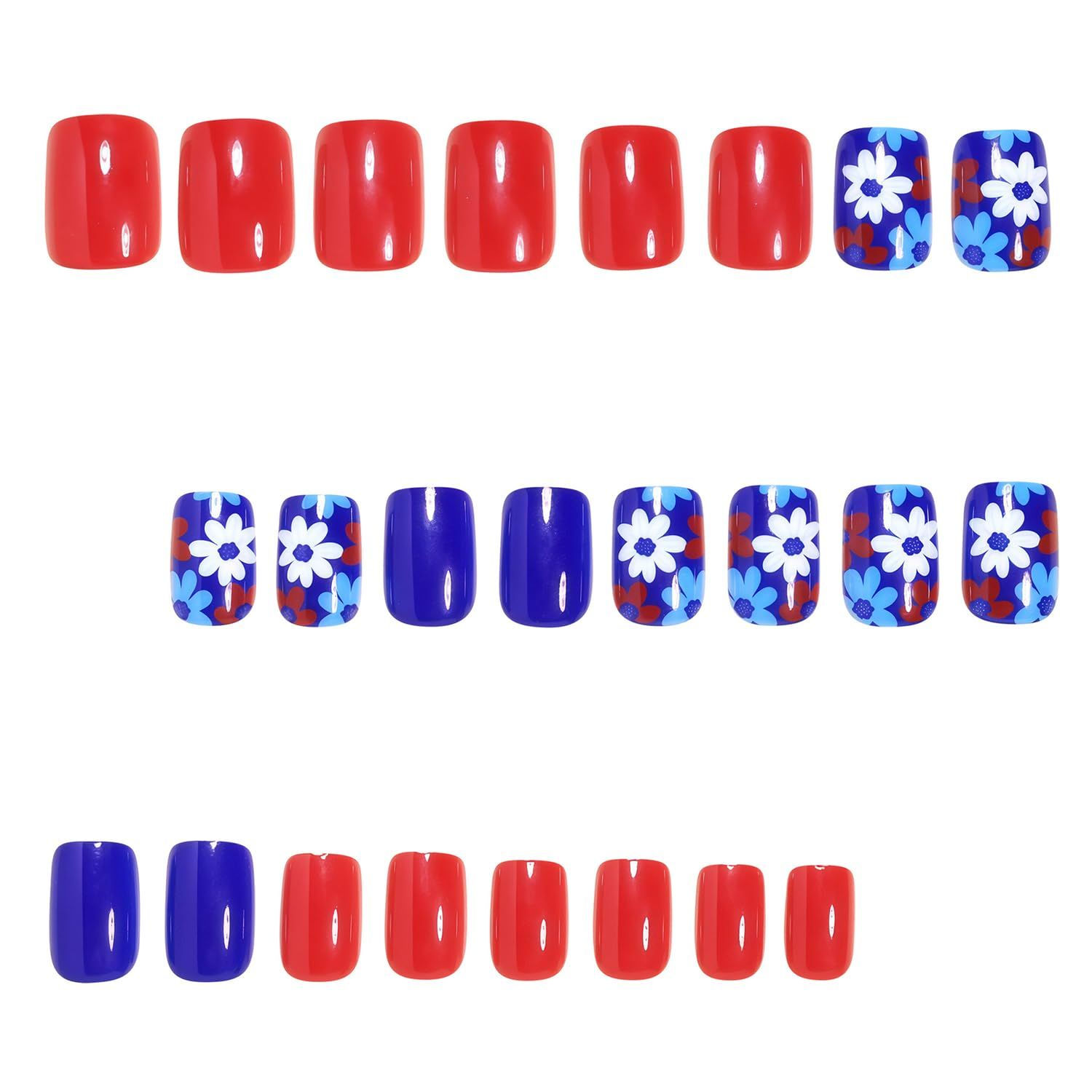 24pcsPress-On Nails Full Set for Nail Art Enthusiasts view 2