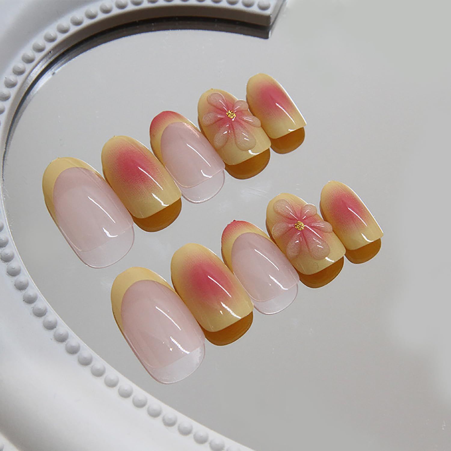 24pcsPress-On Nails for Everyday Wear & Special Occasions – Easy view 2