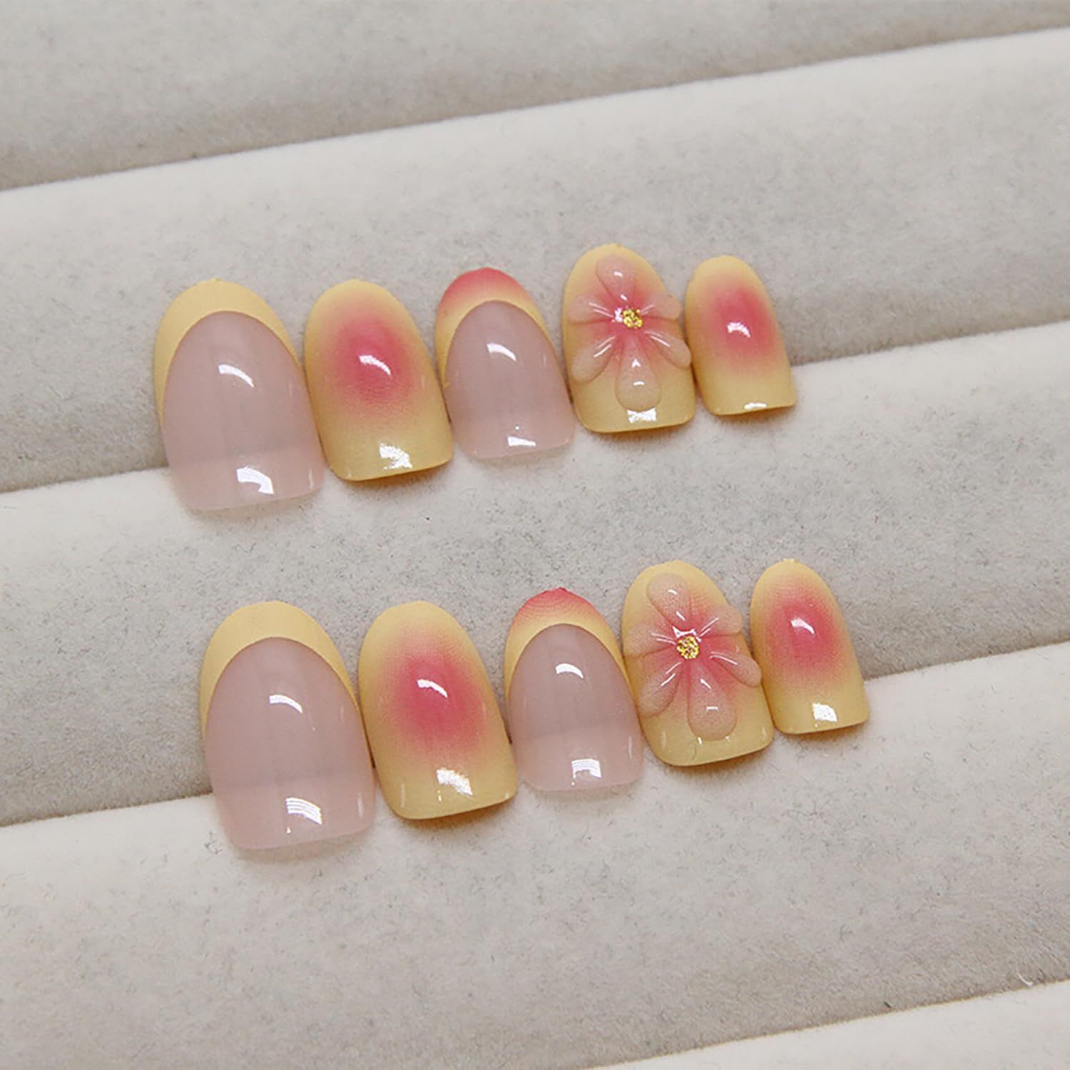 24pcsPress-On Nails for Everyday Wear & Special Occasions – Easy view 3