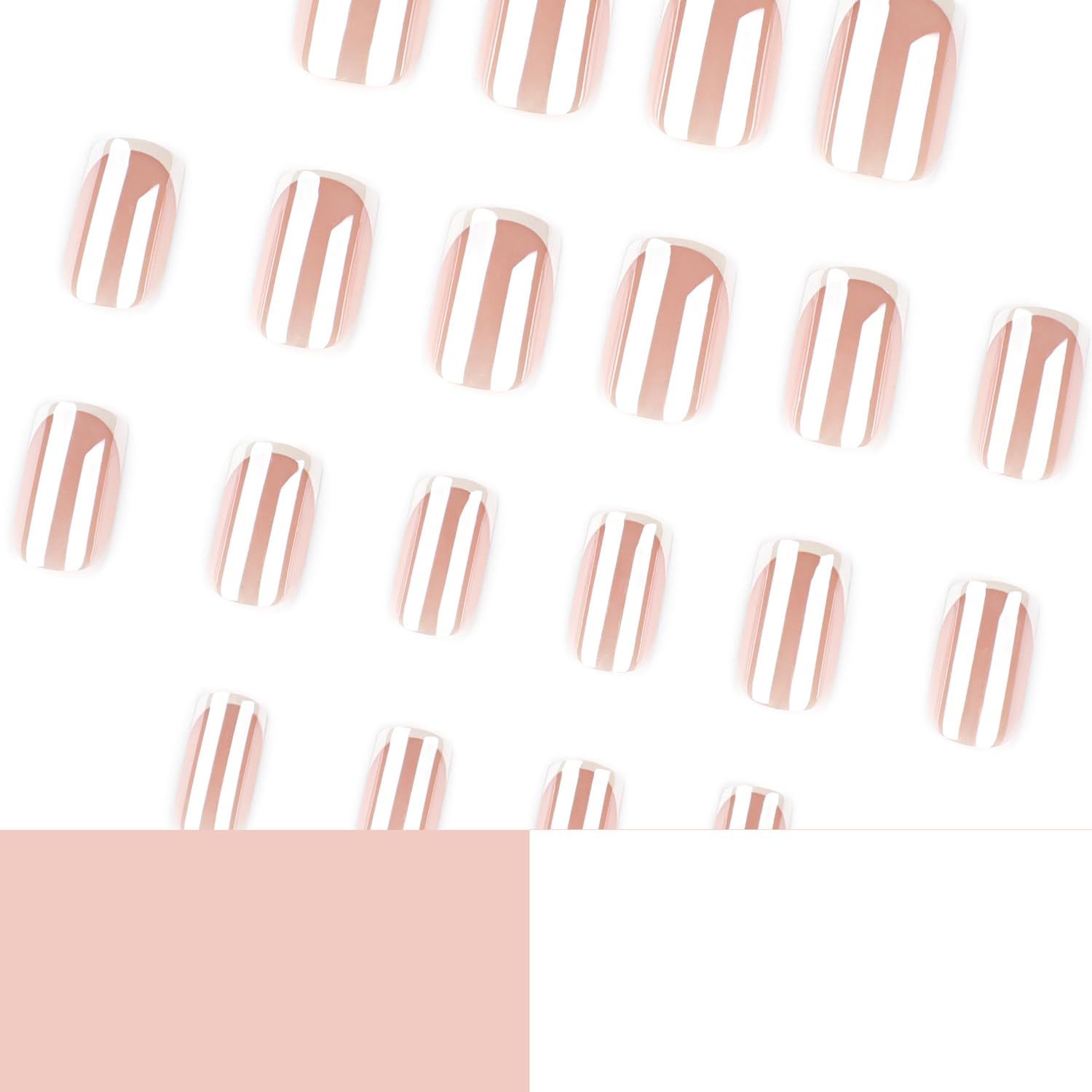 24pcsPress-on Nails for Daily Wear view 5
