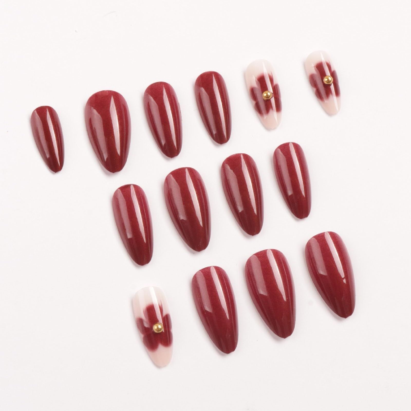24pcsStunning Press-On Nails for Every Occasion – Easy to Apply view 4
