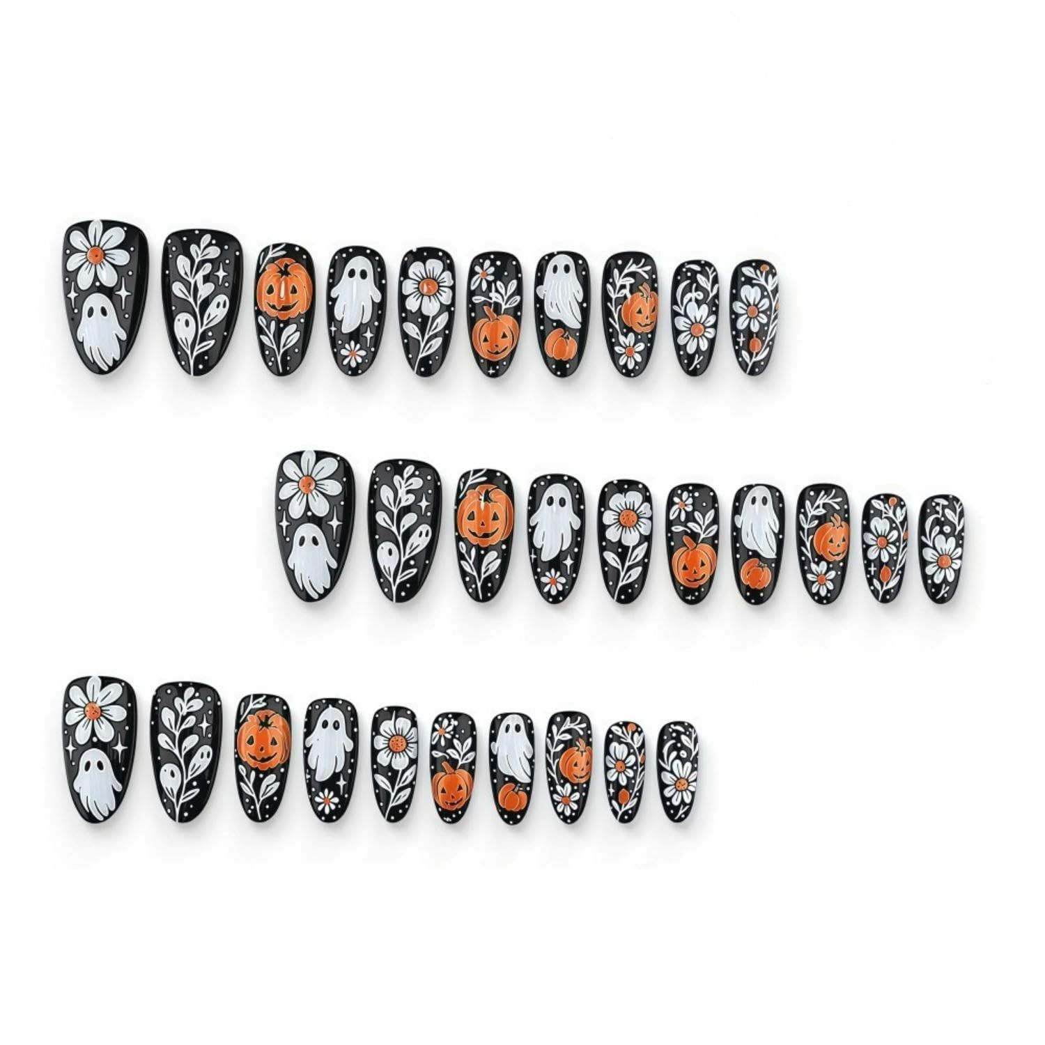 30Pcs Press-On Nails for Halloween view 3