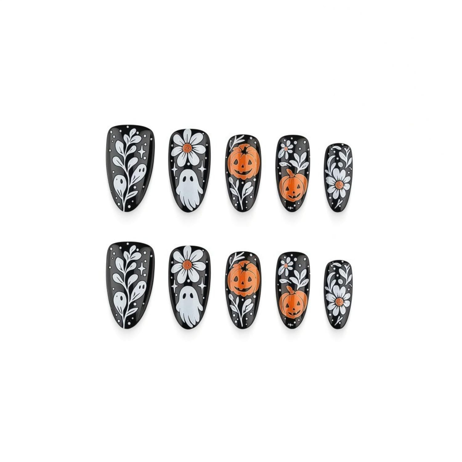 30Pcs Press-On Nails for Halloween view 4
