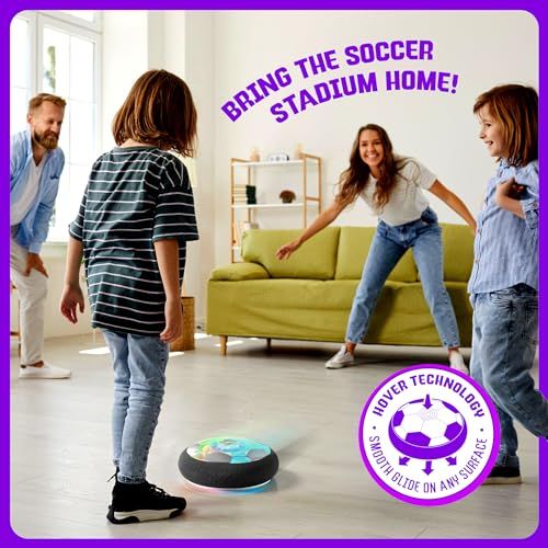 Indoor Hover Soccer Ball for Kids 5-12 view 6