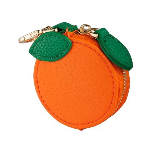 Mini Fruit Keychain Pouch Perfect for Backpacks — image 1