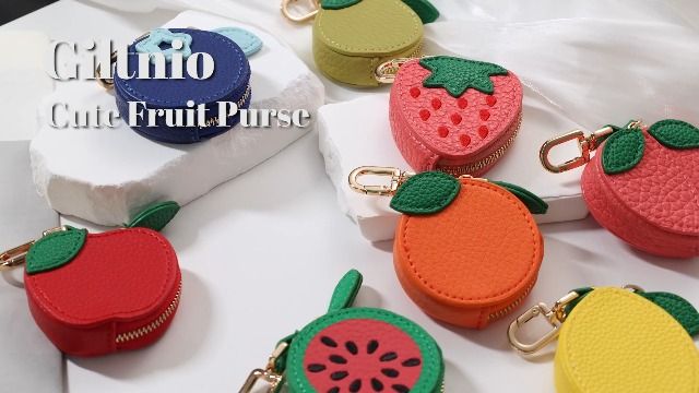 Mini Banana Keychain Coin Purse – Cute Portable Pouch for Backpacks view 7