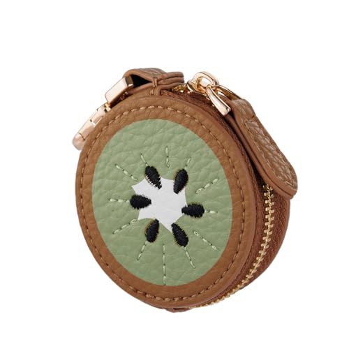 Kiwi Shaped Mini Coin Pouch Keychain — image 1