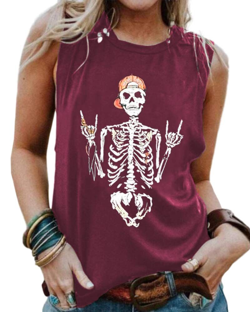 Women's Sleeveless Tank Top Perfect For Summer Casual Outings