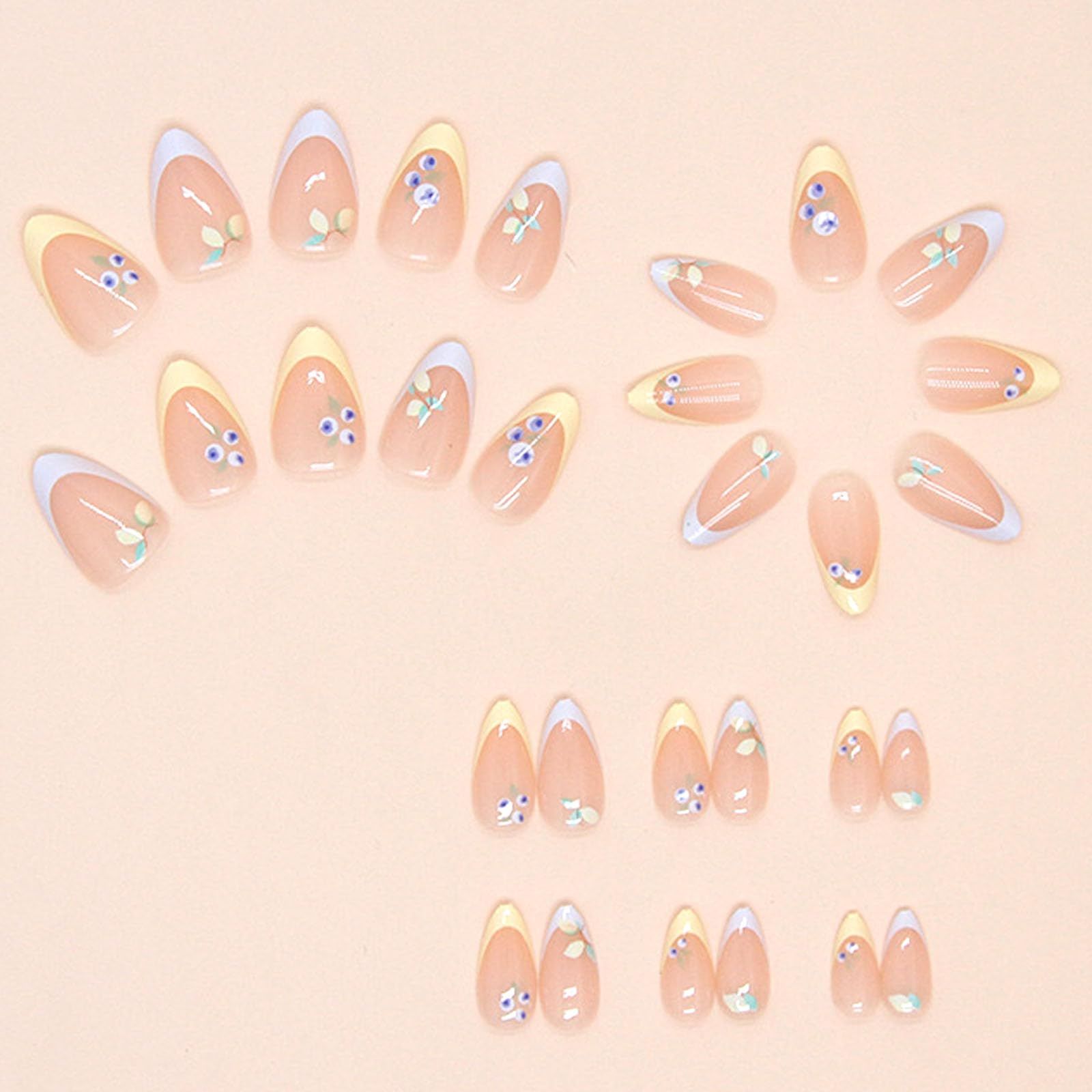24pcsCute Press-on Nails for Daily Wear view 5