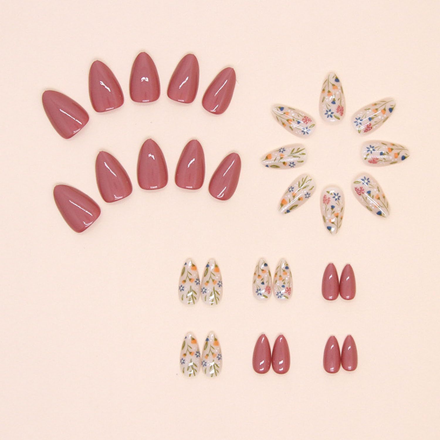 24pcsPress On Nails for Everyday Wear view 2