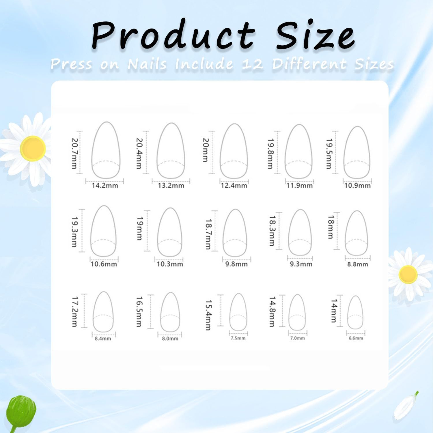 24pcsPress-On Nails for Daily Wear view 5