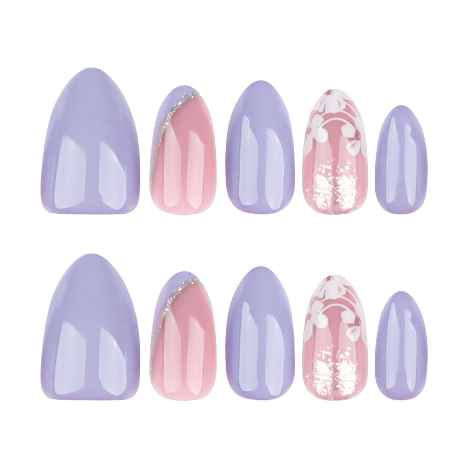 24pcsGorgeous Press-On Nails For Everyday Wear view 2