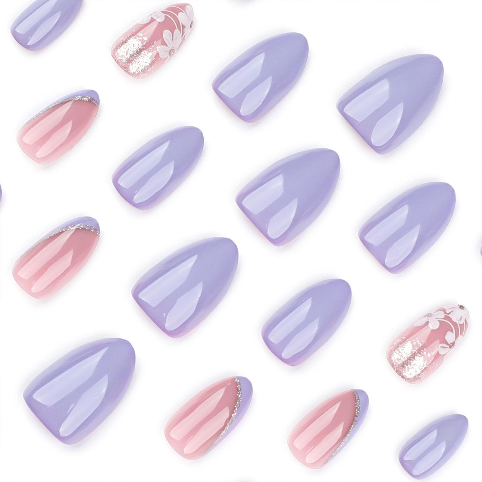 24pcsGorgeous Press-On Nails For Everyday Wear view 4