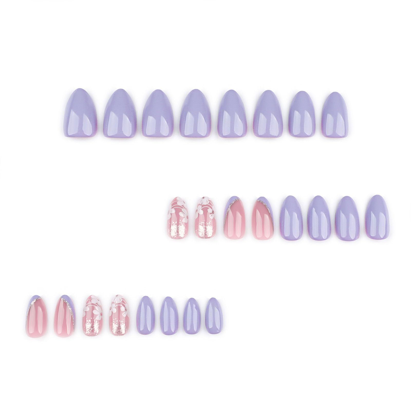 24pcsGorgeous Press-On Nails For Everyday Wear view 5