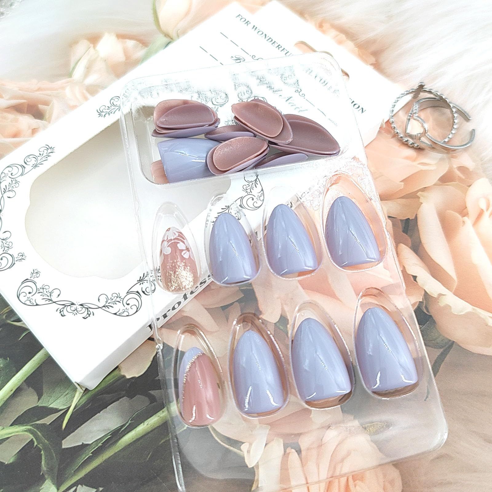 24pcsGorgeous Press-On Nails For Everyday Wear view 6
