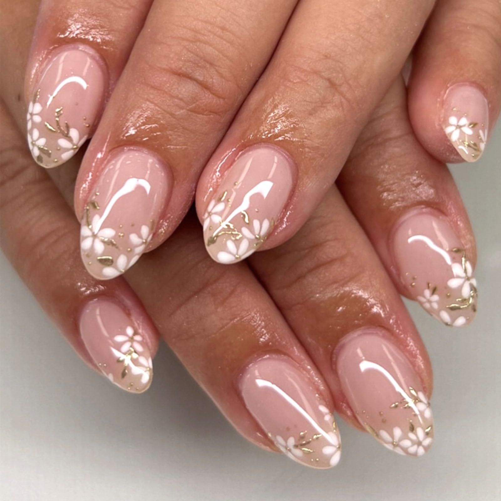 24pcsPress-On Nails For Everyday Glam