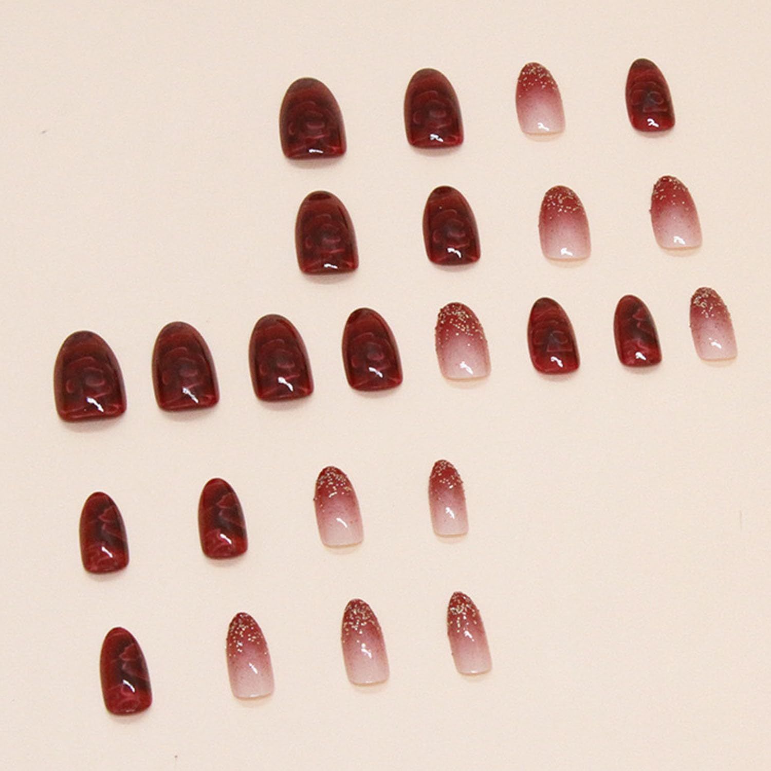 24pcsLuxury Press-On Nails for Weddings view 3
