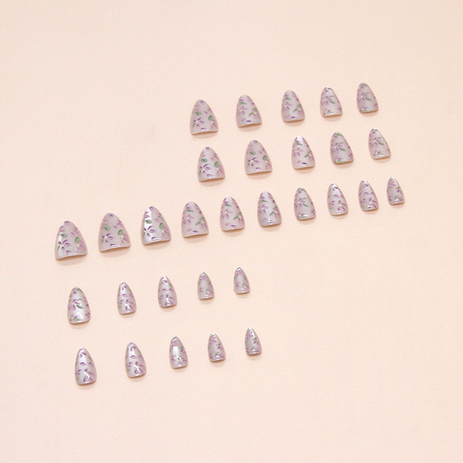 24pcsReusable Press-On Nails for Daily Wear & Special Occasions view 4