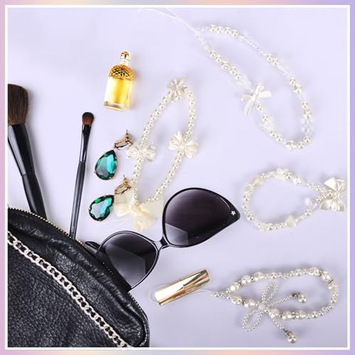 4 Pcs Beaded Phone Charms for Phones view 6