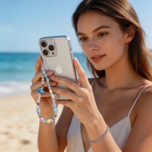 2-Piece Beaded Phone Lanyards for Phones view 3