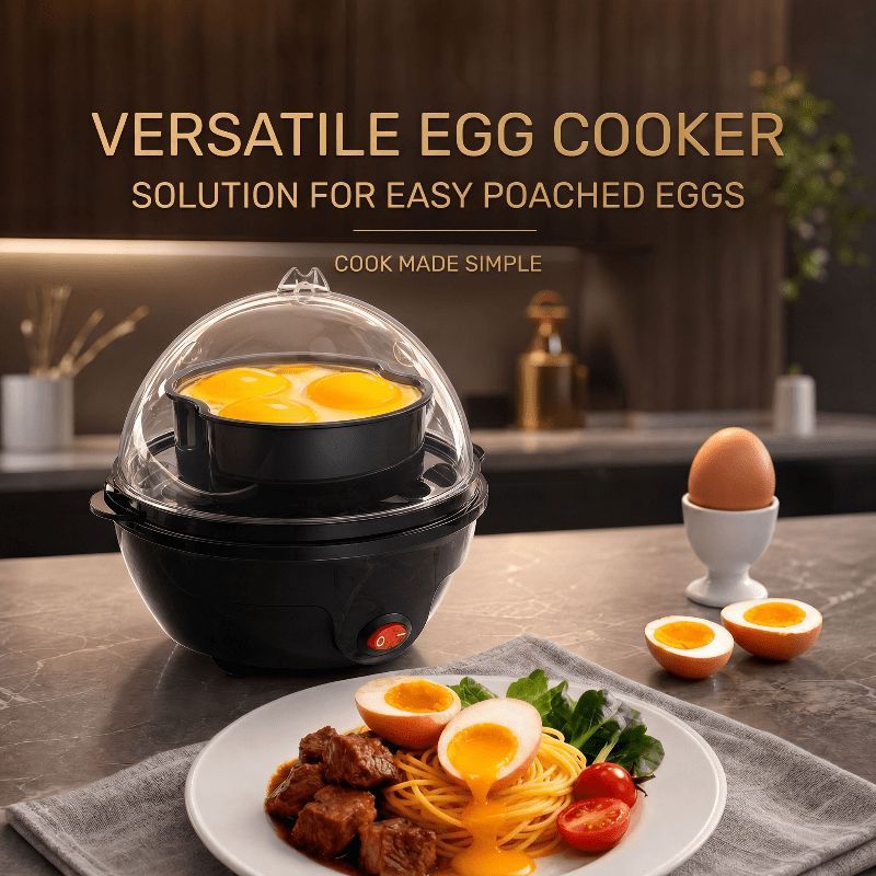 Egg Cooker 7-In-1 Egg Cooker Electric Egg Cooker Rapid Heating Egg Cooker view 6