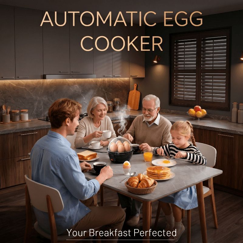Egg Cooker 7-In-1 Egg Cooker Electric Egg Cooker Rapid Heating Egg Cooker view 7