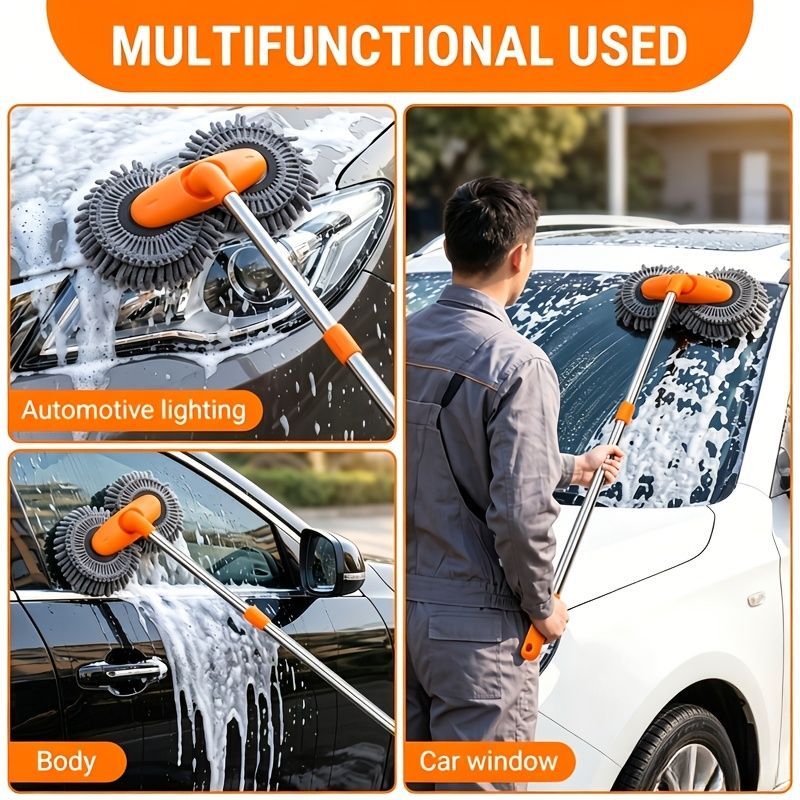 Car Cleaning Brush Multifunctional Car Cleaner Automotive Detailing Brush Car view 7