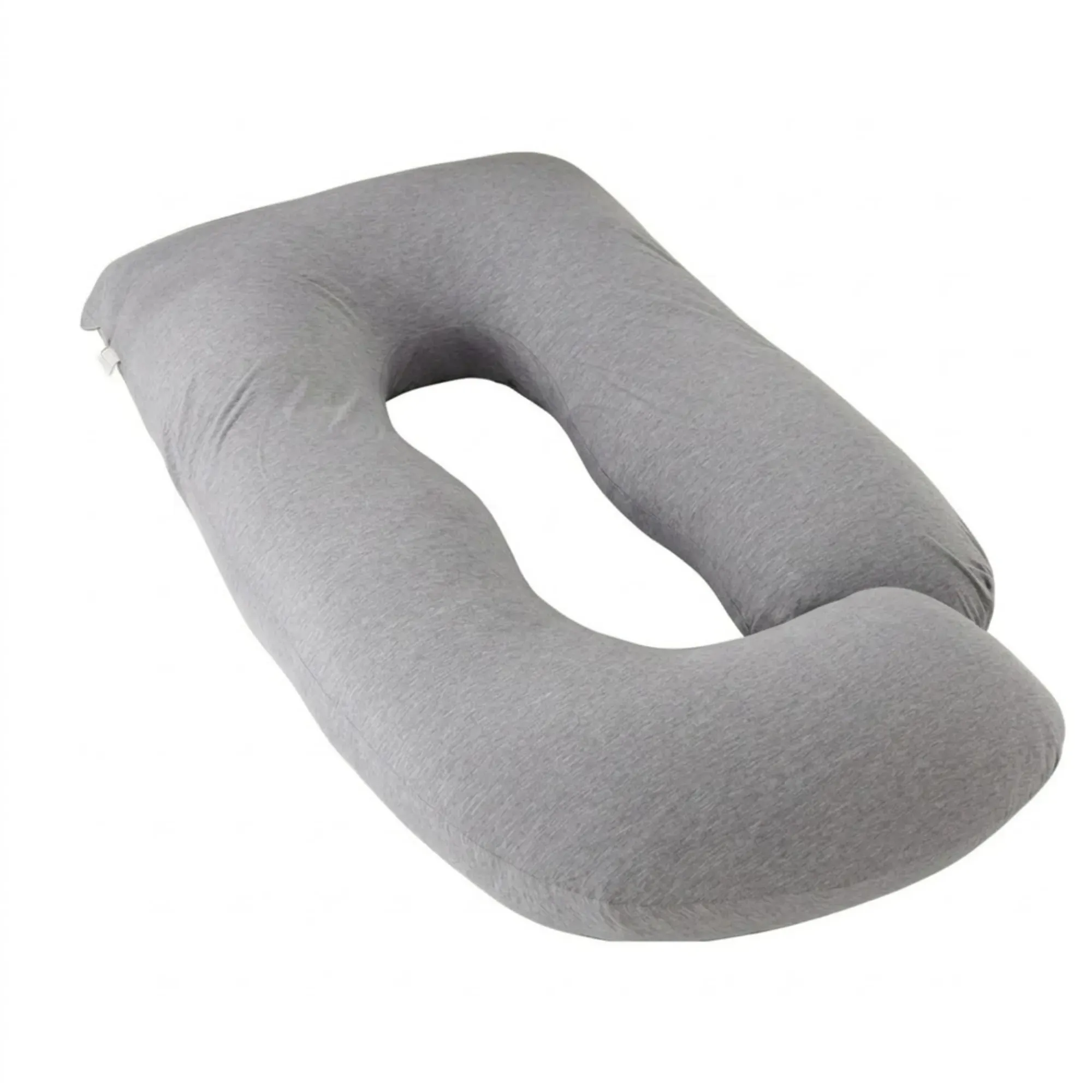 CARLA HOME U Shaped Pregnancy Pillow for Full Body Support Grey - Polyester view 10