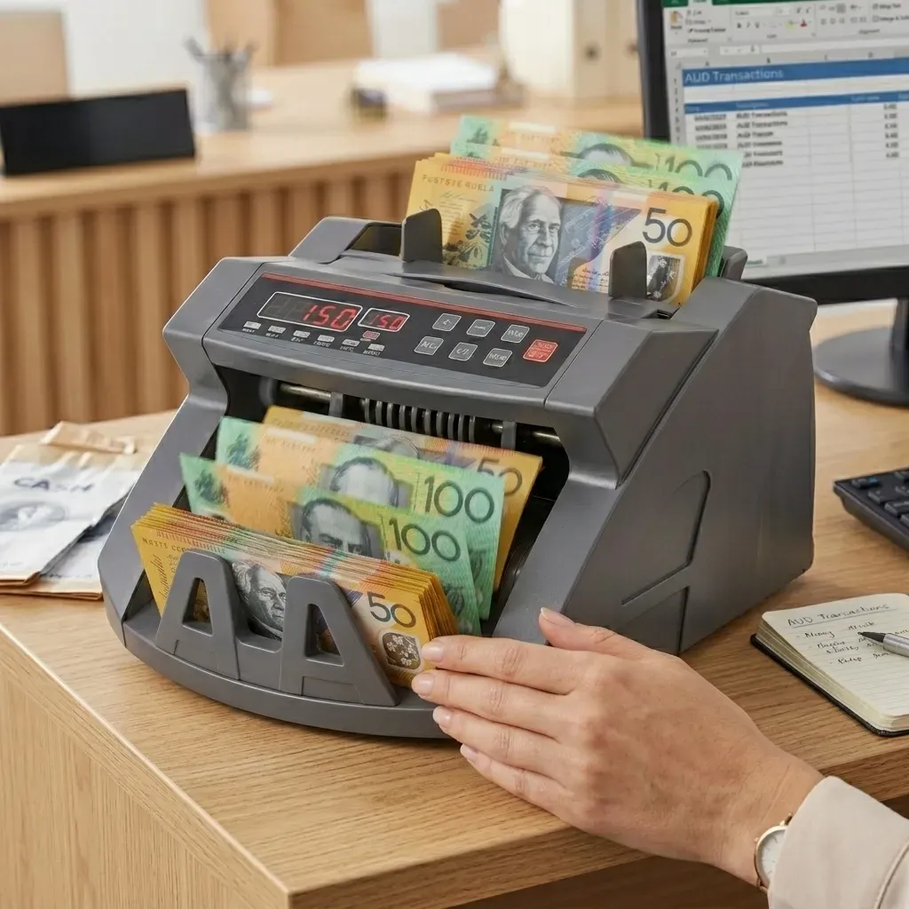 CARLA HOME Money Counting Machine with Uv Detection Bill Counter view 2