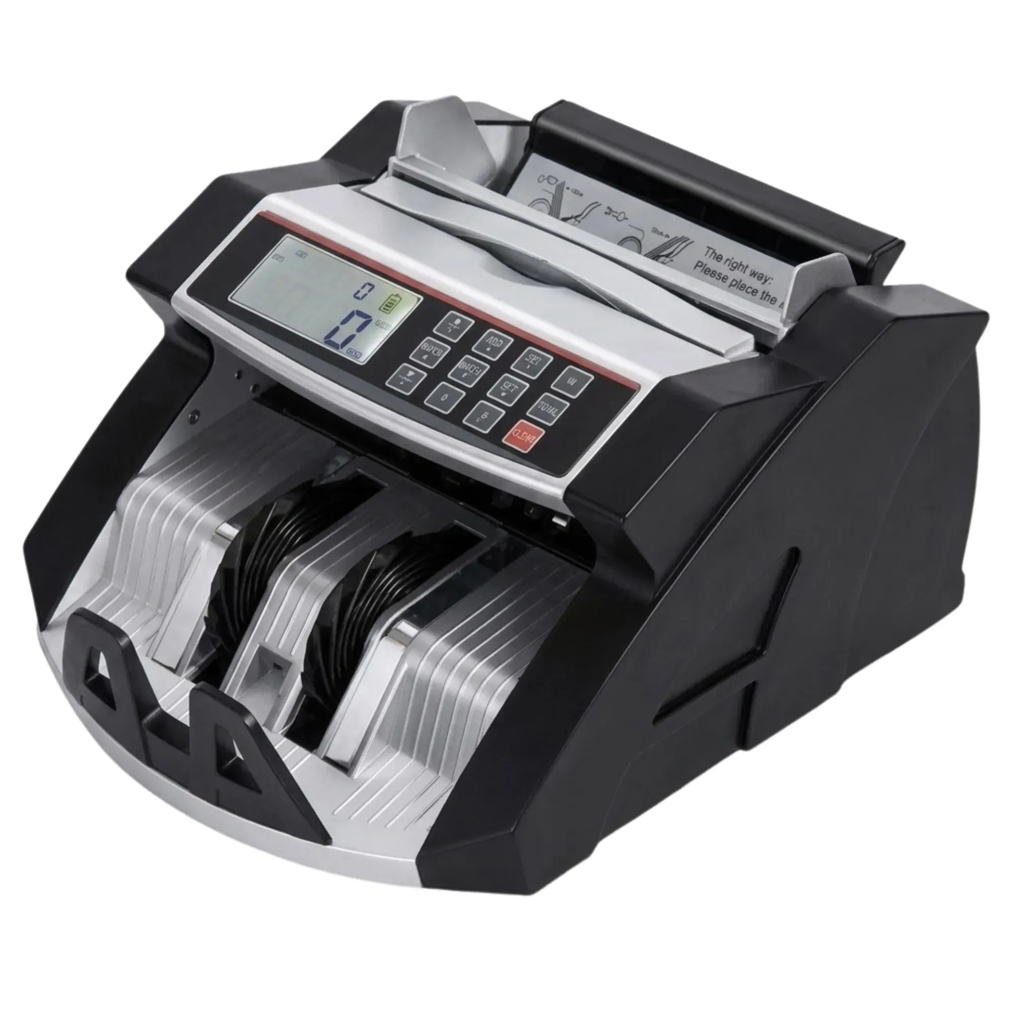 CARLA HOME Money Counting Machine with Uv Detection Bill Counter view 9