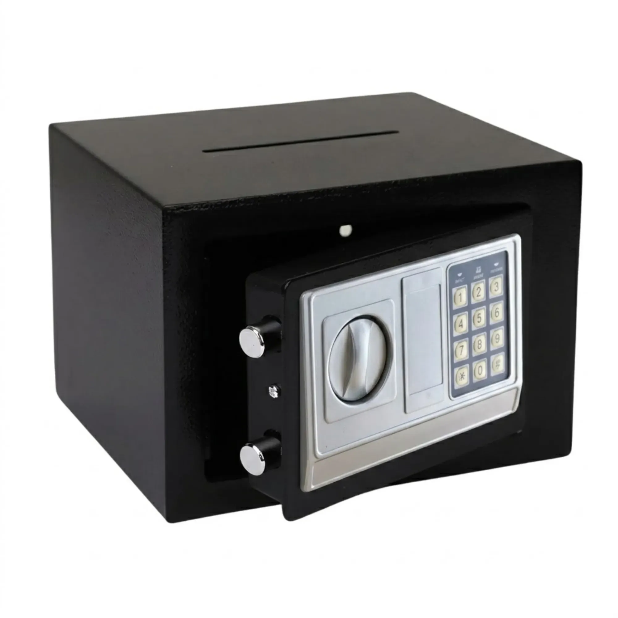 CARLA HOME Electronic Safe Box - Money Safe with Deposit Slot - Black - Cash view 9