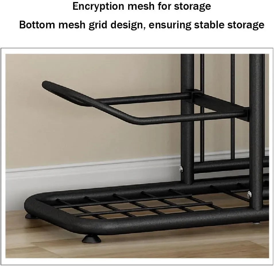 CARLA HOME Ball Storage Rack - 3-Tier Sports Organiser view 6