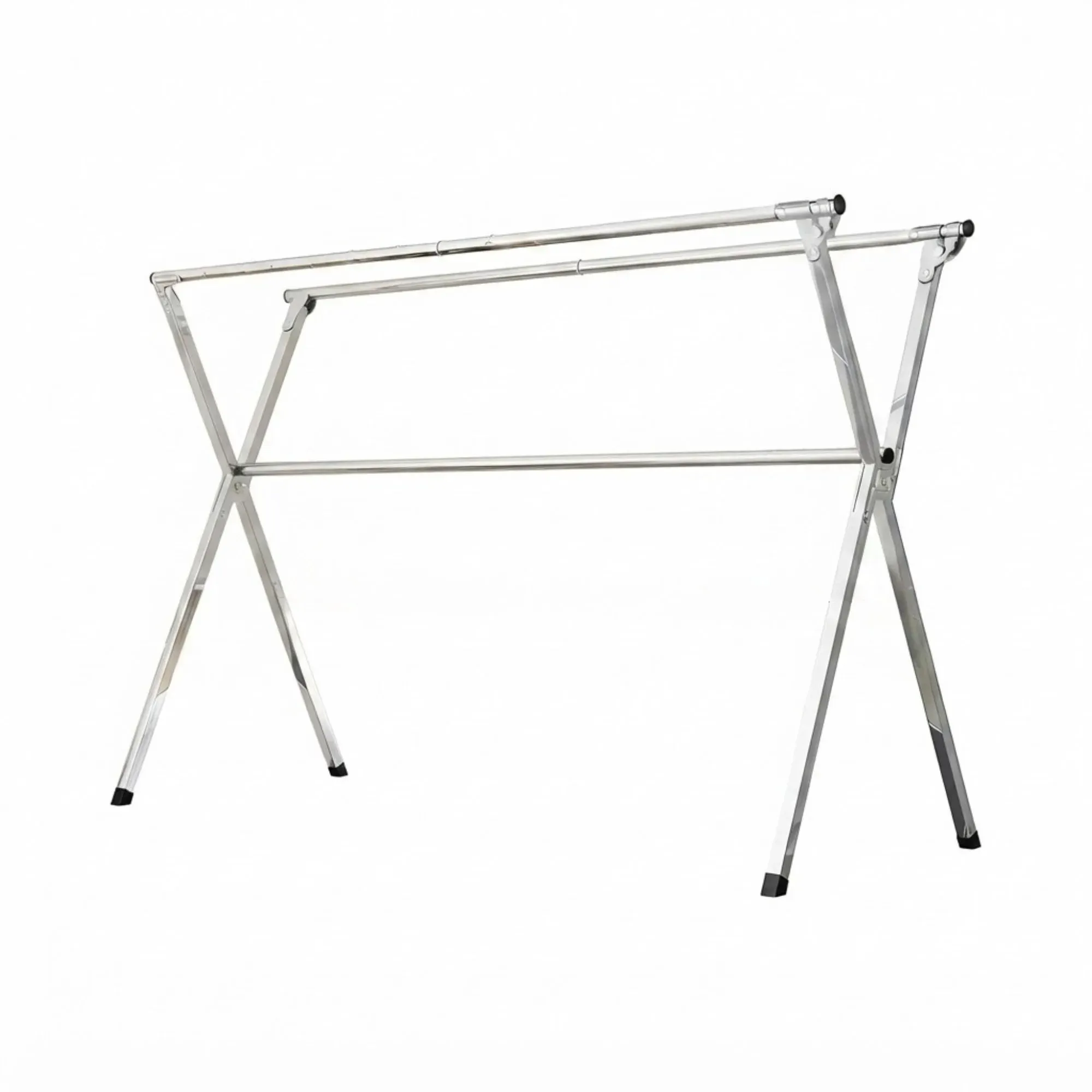 CARLA HOME Clothes Drying Rack Folding Indoor Outdoor, Grey, Kitchen view 9