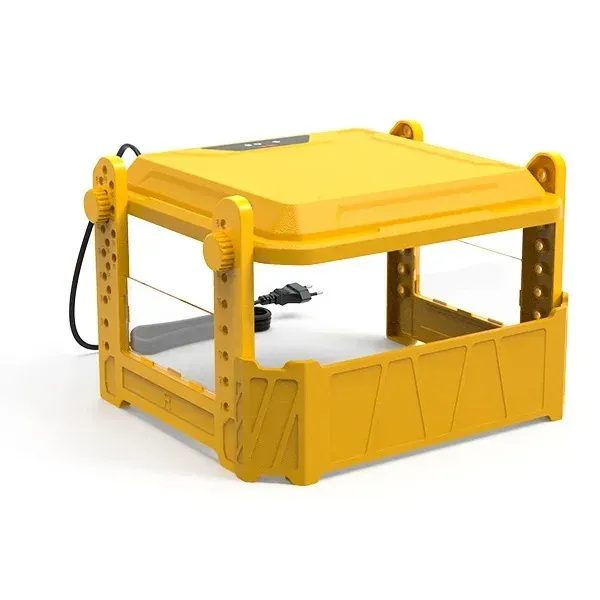 CARLA HOME Upgraded Chick Brooder Heating Plate - Adjustable Height - Yellow view 7