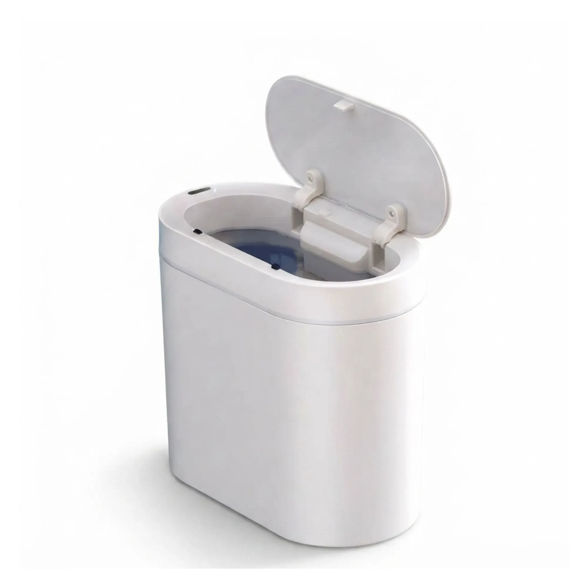 CARLA HOME 7L Automatic Trash Bin with Lid, Motion Sensor Garbage Can White view 10