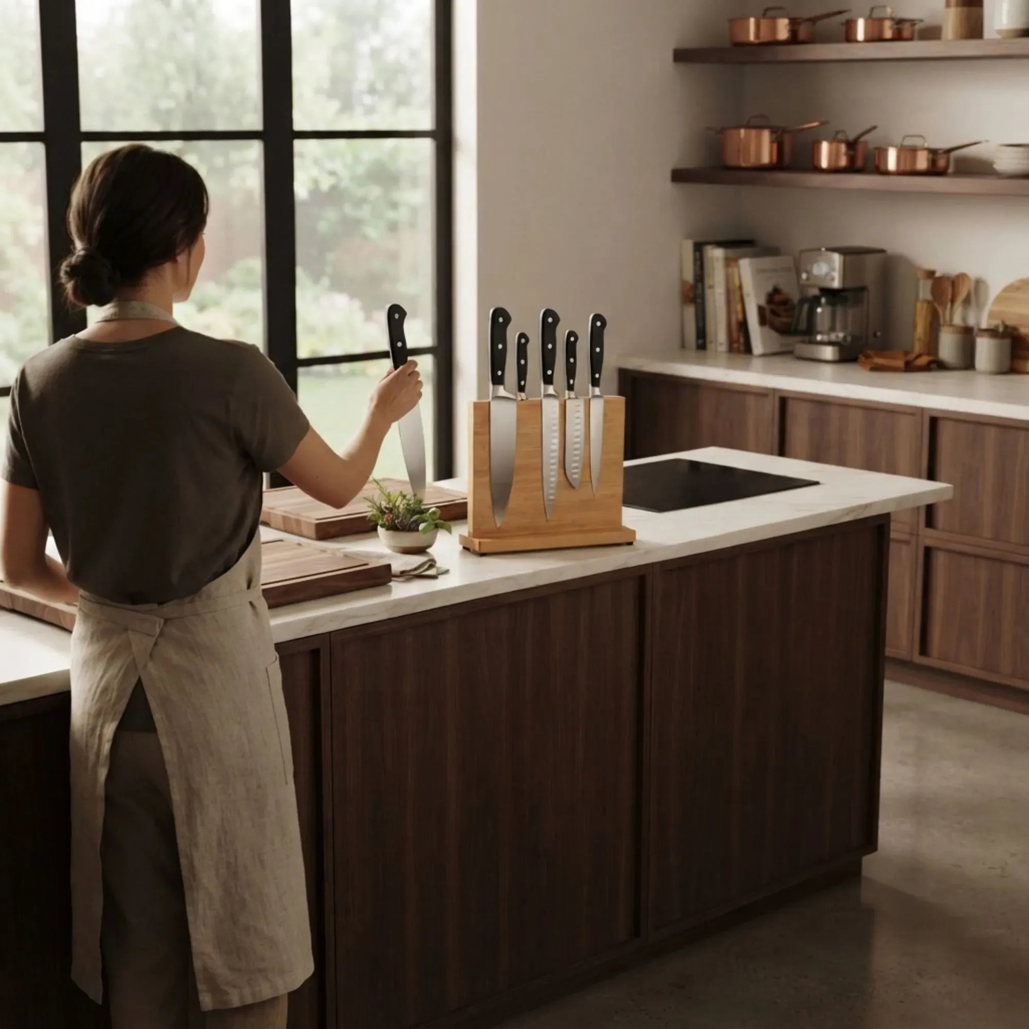 CARLA HOME Magnetic Knife Block view 5
