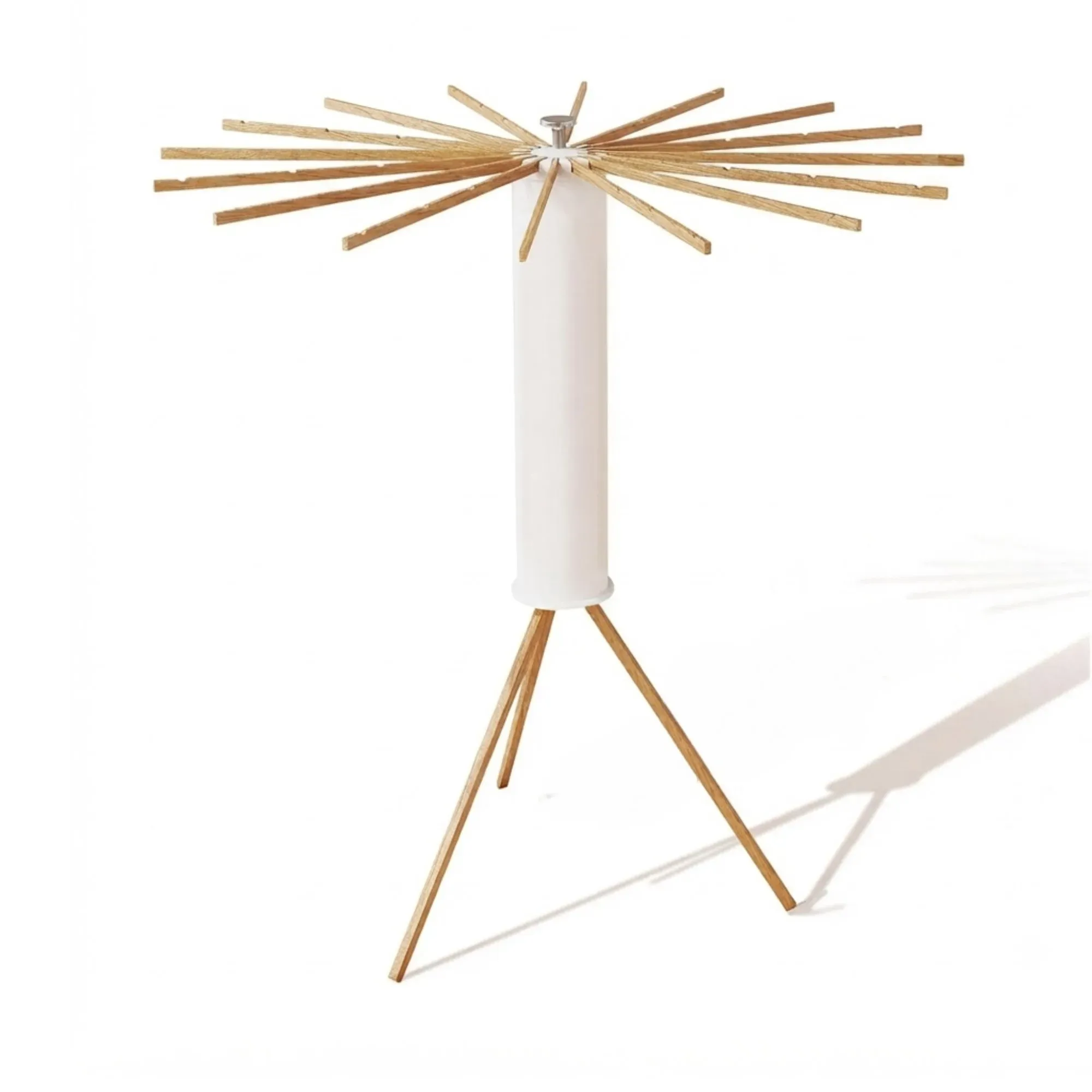 CARLA HOME Tripod Clothes Drying Rack, 16 Rod Foldable, Wooden Poles view 10