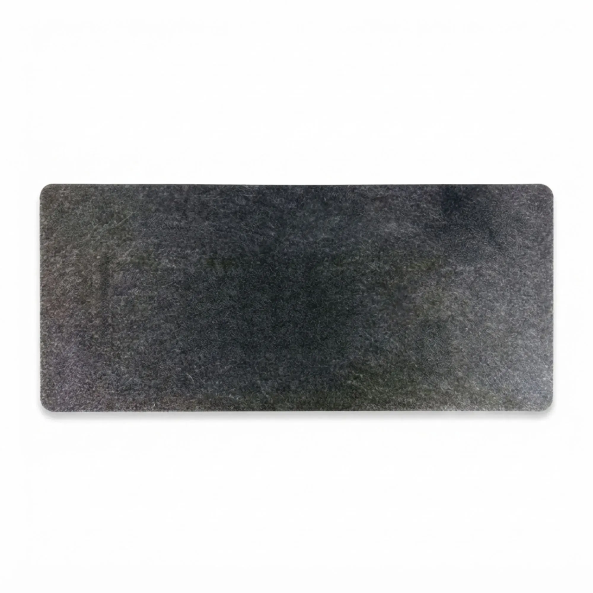 CARLA HOME Felt Desk Mat, Large Mouse Pad 80x40cm, Grey Cotton Linen Fabric view 9